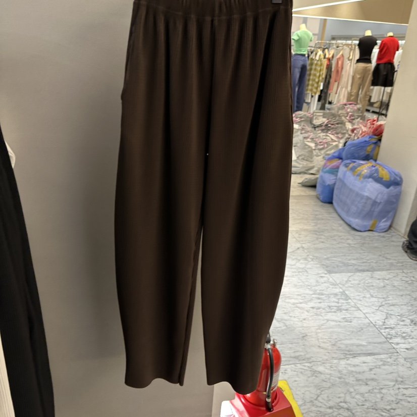 PROJECT WAVE-P韓國直郵女裝新品人氣時尚26春夏休閑褲褶裥PROJECT WAVE休閑褲