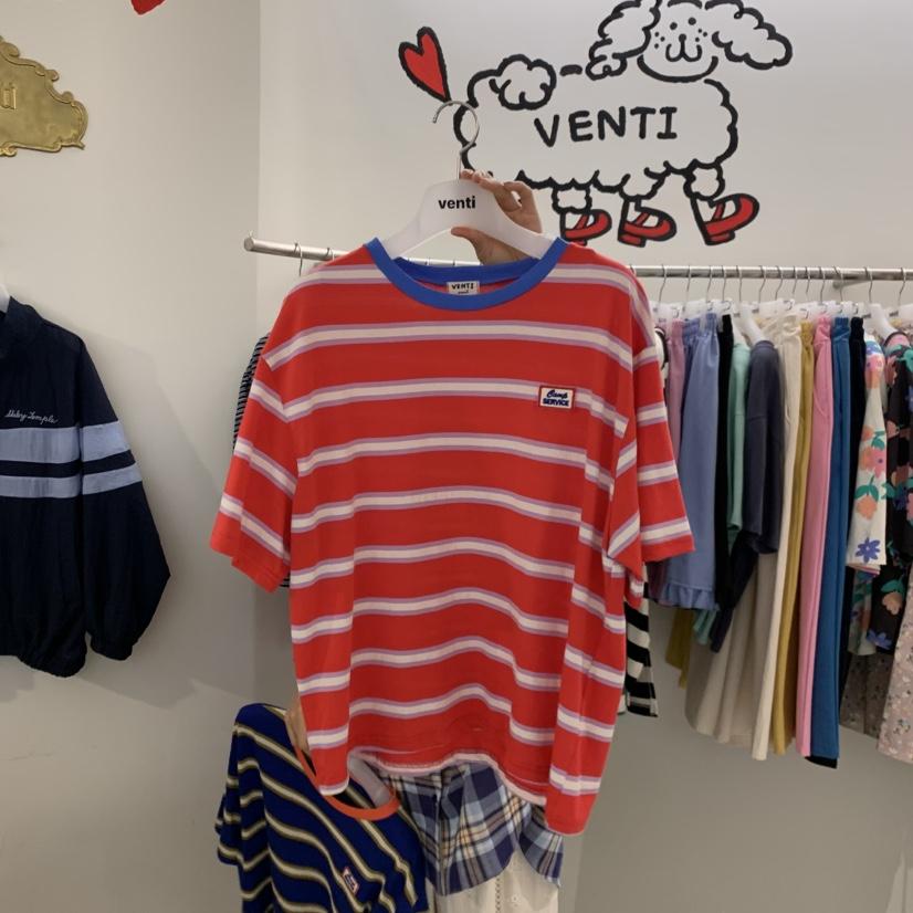 VENTI韓國東大門代購女裝新款26春夏休閑推薦職業熱賣T恤VENTIT恤