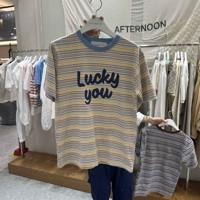 AFTERNOON韓國東大門代購女裝新款推薦人氣26春夏職業T恤AFTERNOONT恤