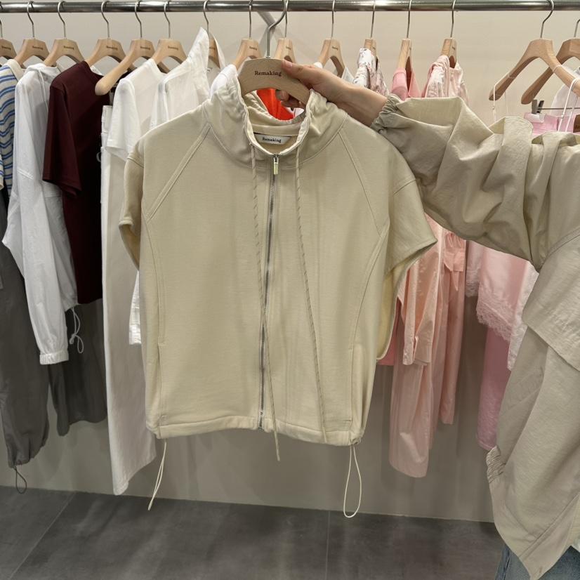 URBANSTORY/REMAKING韓國直郵女裝新品休閑26春夏夾克拉鏈Remaking/URBANSTORY夾克
