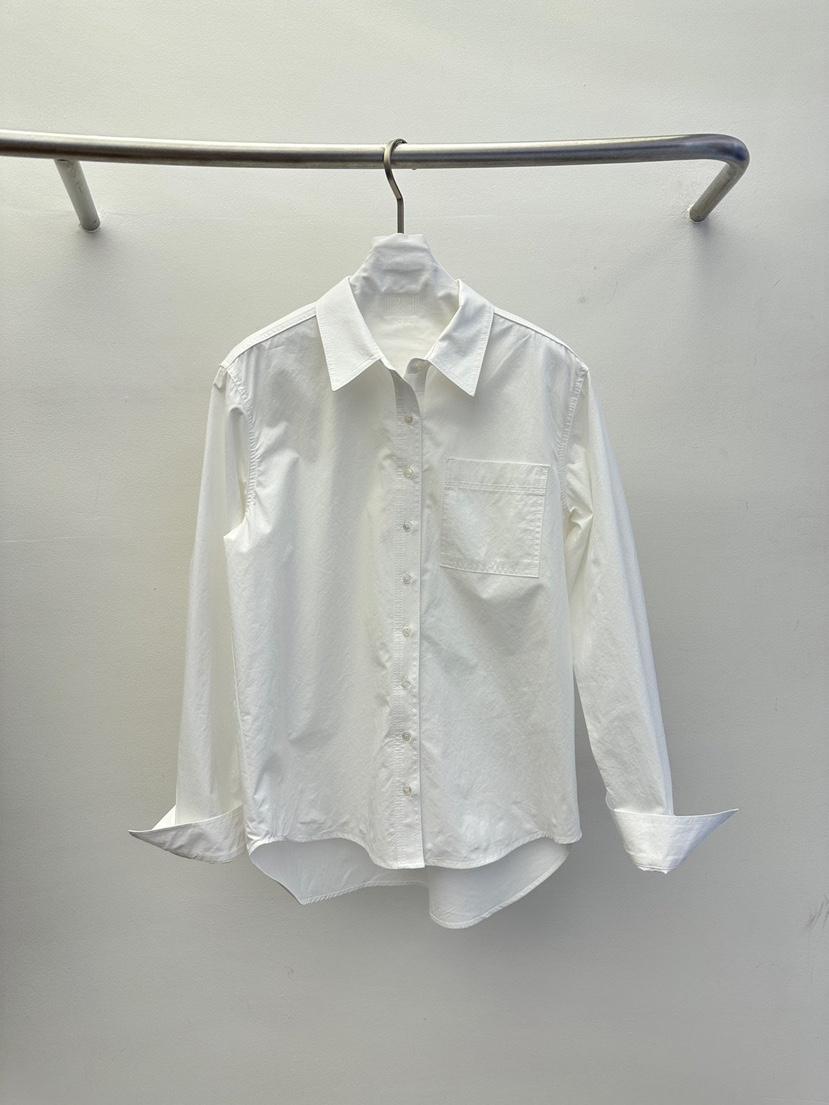 WIDA-P/RENEJ韓國直郵實拍女士新品職業襯衫蕾絲衫口袋WIDA-P/RENEJ襯衫/蕾絲衫