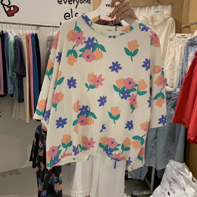 VENTI韓國直郵實拍女士新品人氣職業休閑時尚推薦26春夏T恤VENTIT恤