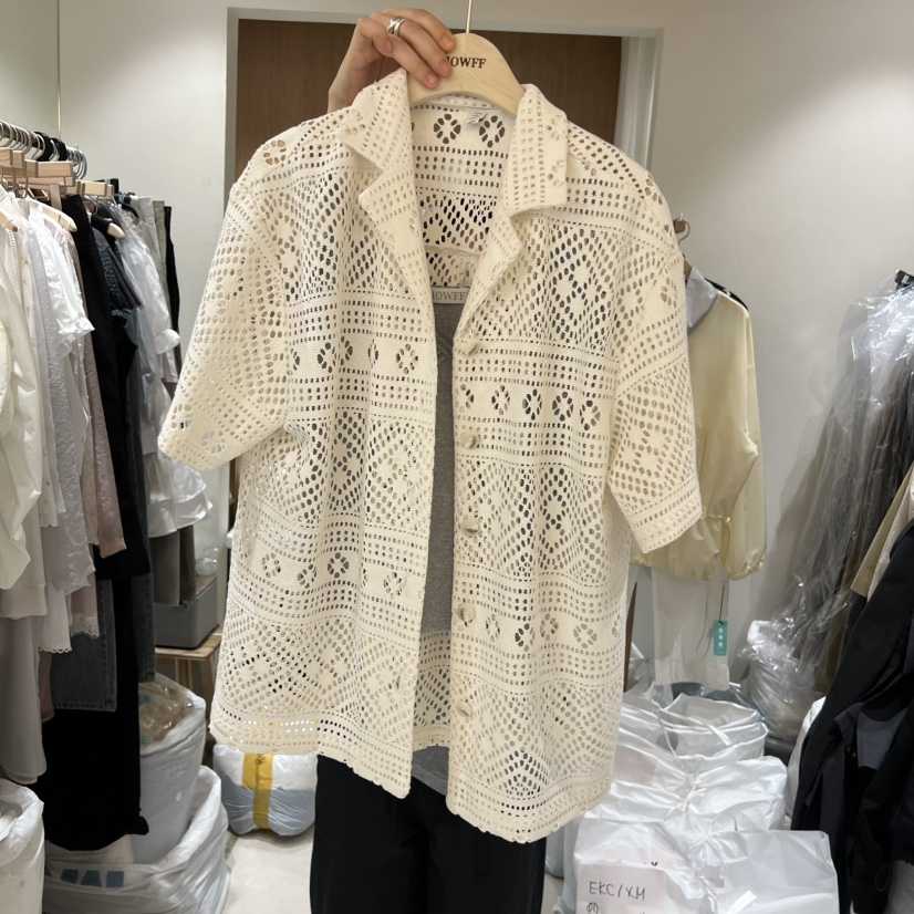HOWFF韓國代購女裝新品熱賣人氣職業推薦休閑26春夏襯衫蕾絲衫HOWFF襯衫/蕾絲衫