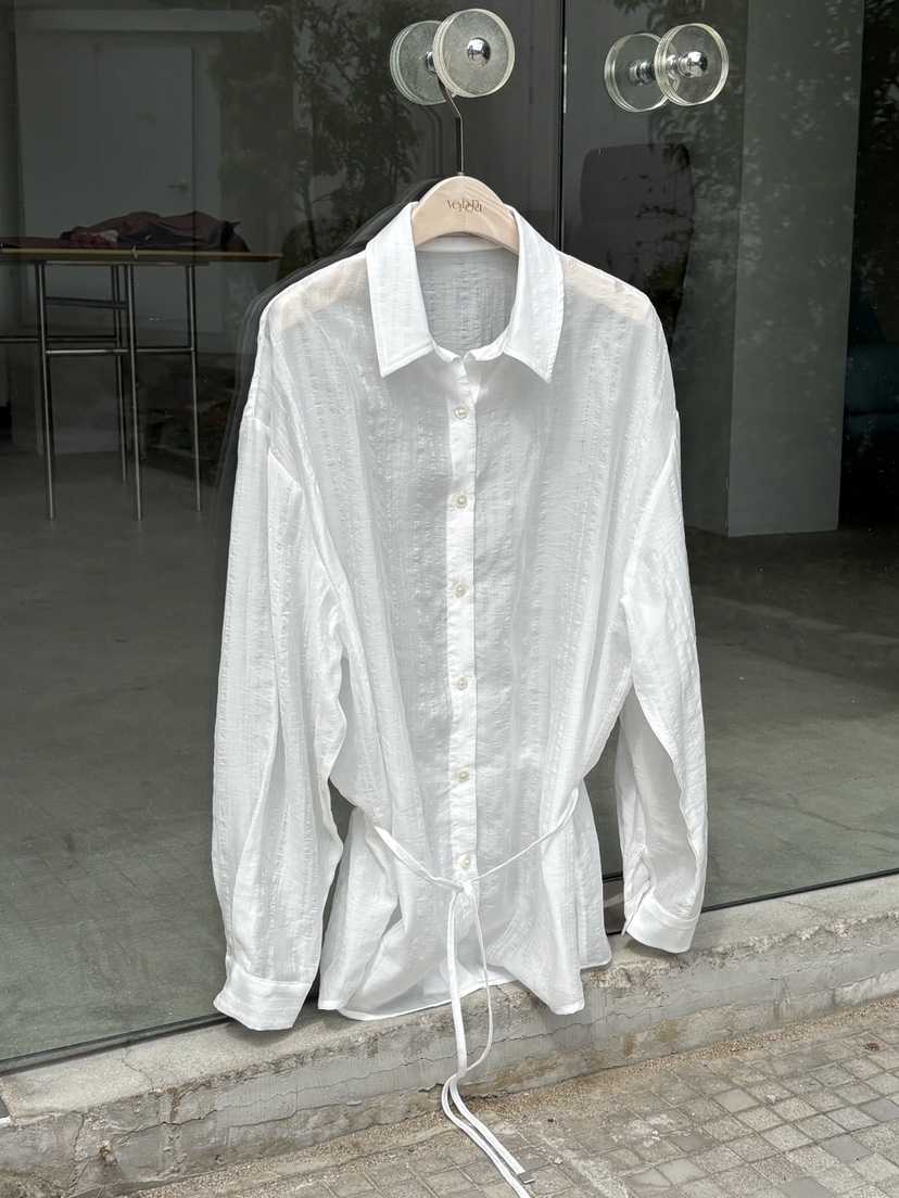 Verbena韓國東大門代購女裝新品推薦熱賣職業人氣襯衫蕾絲衫Verbena襯衫/蕾絲衫