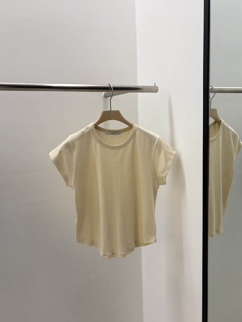 REGULARLY/PLACOR韓國直郵實拍女士新品26春夏職業休閑T恤REGULARLY/PLACORT恤