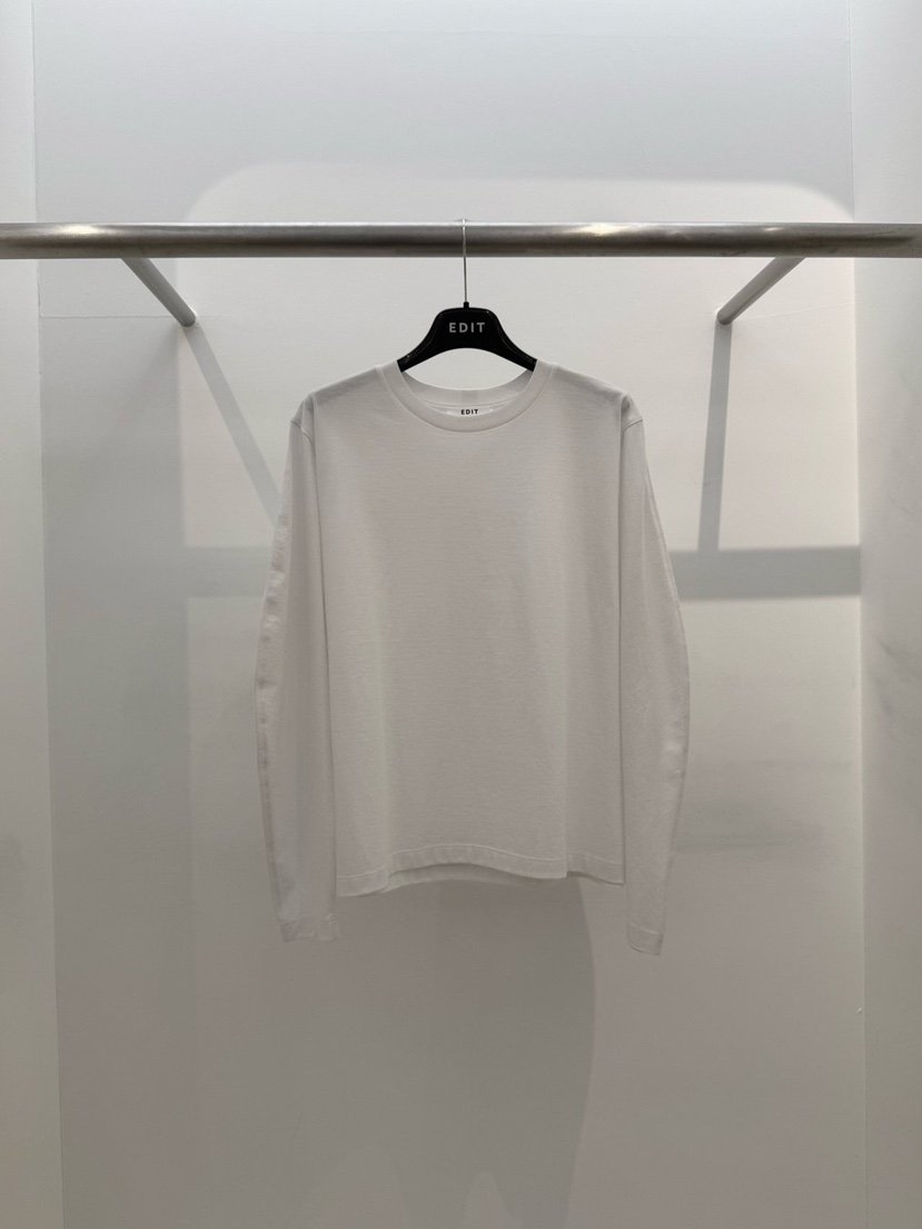 EDIT韓國東大門代購女裝新款26春夏推薦職業時尚熱賣長袖T恤EDIT長袖T恤