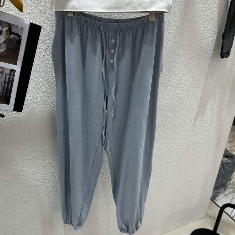 LUCY SALON韓國代購女士新品時尚推薦26春夏休閑休閑褲紐扣LUCY SALON休閑褲