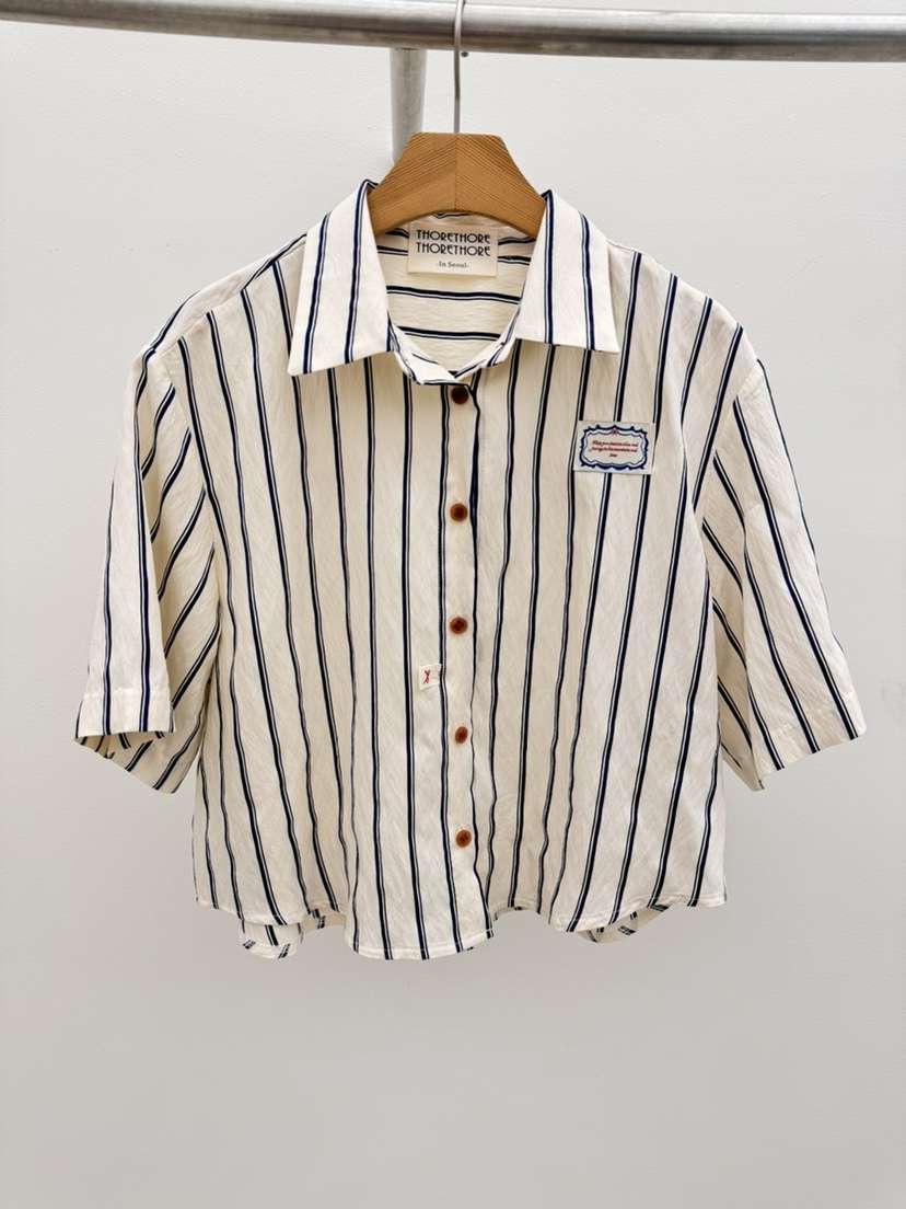 THORE韓國直郵女士新款時尚熱賣人氣休閑推薦26春夏襯衫蕾絲衫THORE襯衫/蕾絲衫