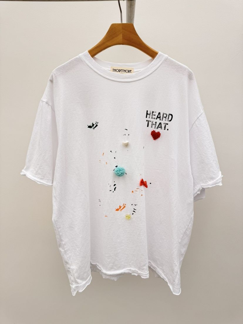 THORE韓國東大門直郵女士新品休閑熱賣人氣26春夏職業T恤THORET恤