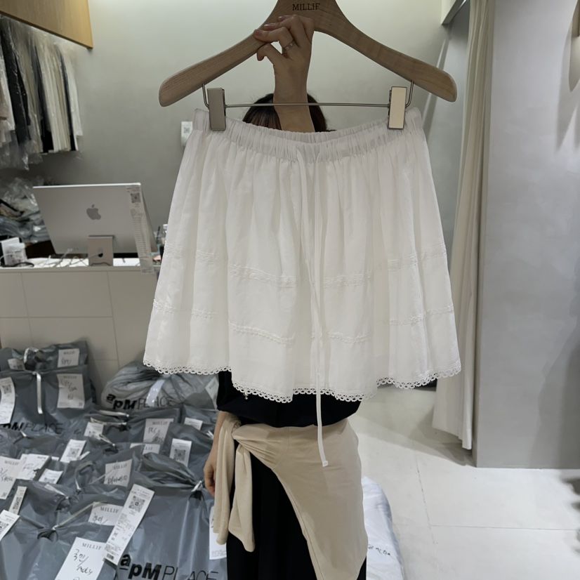 MILLIF東大門代購女裝新款人氣休閑時尚真品推薦熱賣短裙MILLIF短裙