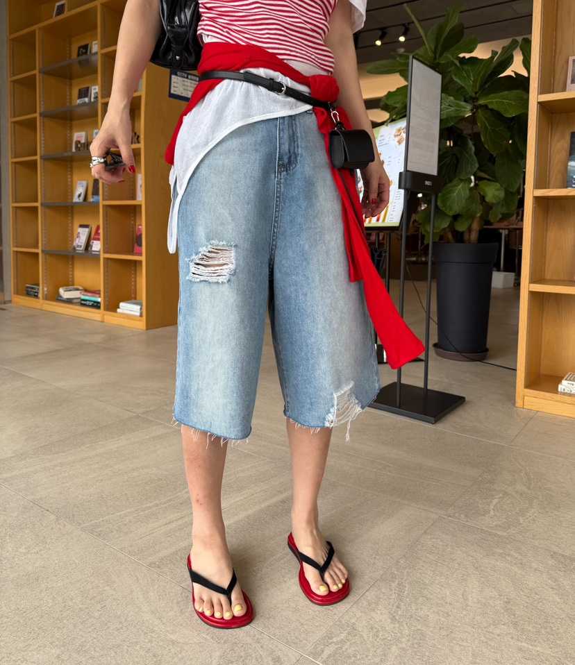 DENVER韓國直郵女裝新品休閑26春夏推薦人氣職業時尚短褲DENVER短褲