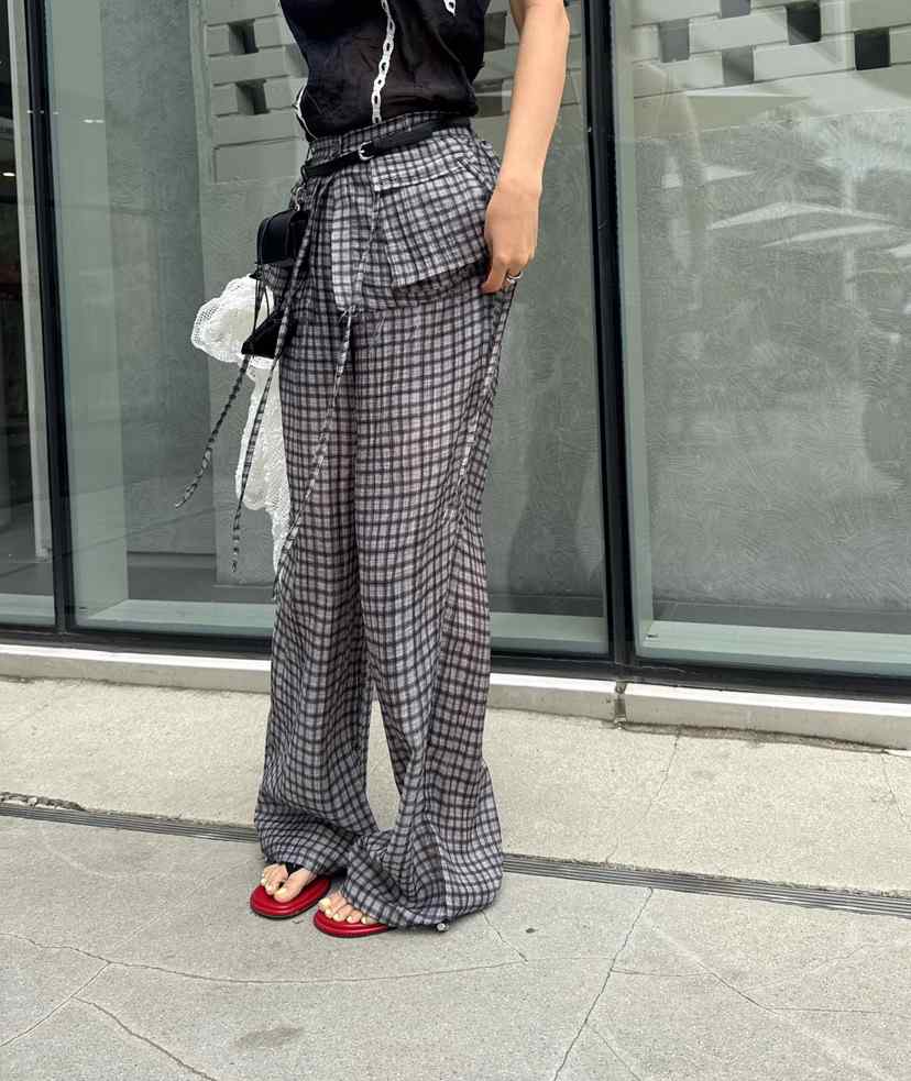 DENVER韓國東大門直郵女士新款時尚26春夏人氣休閑休閑褲DENVER休閑褲