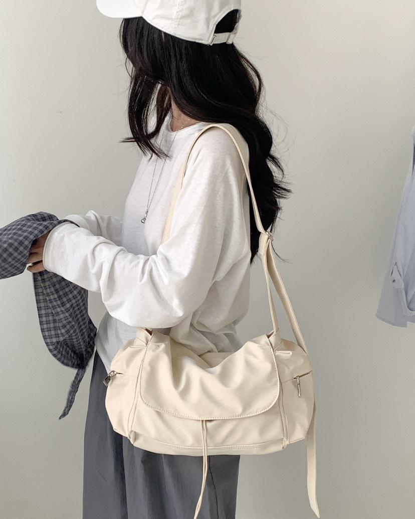 POSH BLUE韓國直郵女士新品職業推薦休閑單肩斜跨包口袋POSH BLUE單肩/斜跨包