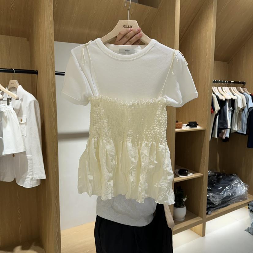 MILLIF韓國直郵實拍女士新款推薦職業休閑26春夏吊帶背心MILLIF吊帶/背心