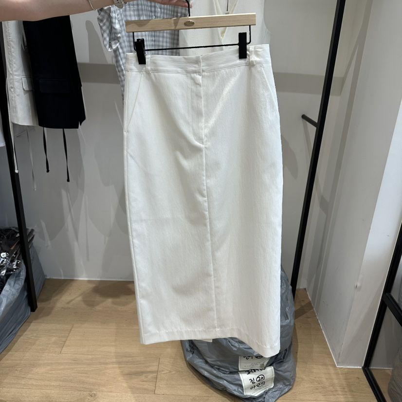 aube nunt韓國代購女裝新款時尚人氣職業26春夏熱賣長裙aube nunt長裙