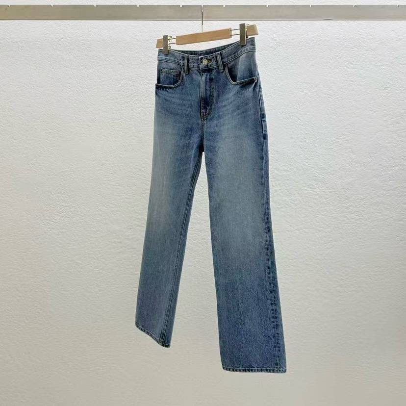 STATEMENT韓國代購女裝新品職業時尚休閑人氣推薦熱賣牛仔褲STATEMENT牛仔褲