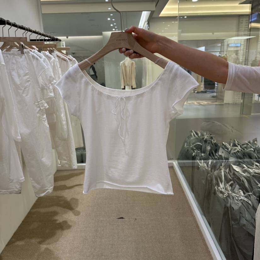 VEGETABLE韓國東大門直郵女裝新品職業推薦26春夏休閑T恤VEGETABLET恤