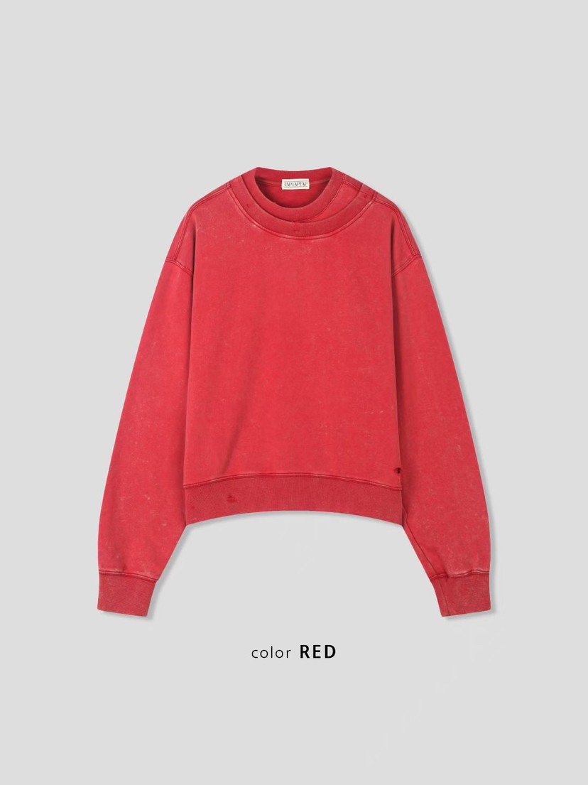 TAP TAP TAP韓國直郵實拍女士新款26春夏熱賣人氣職業衛衣MONE衛衣