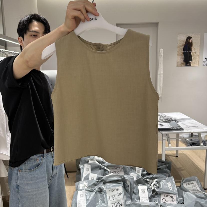 FAVOR-P韓國東大門代購女裝新款26春夏休閑熱賣吊帶背心FAVOR-P吊帶/背心