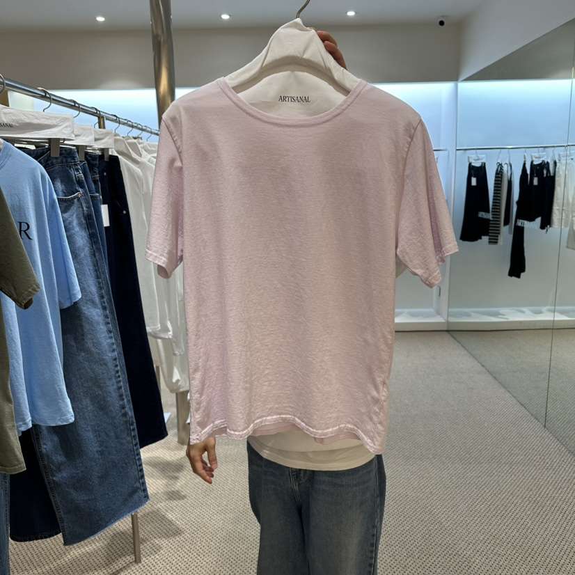 ARTISANAL韓國直郵女裝新款時尚休閑職業推薦熱賣T恤水洗ARTISANALT恤