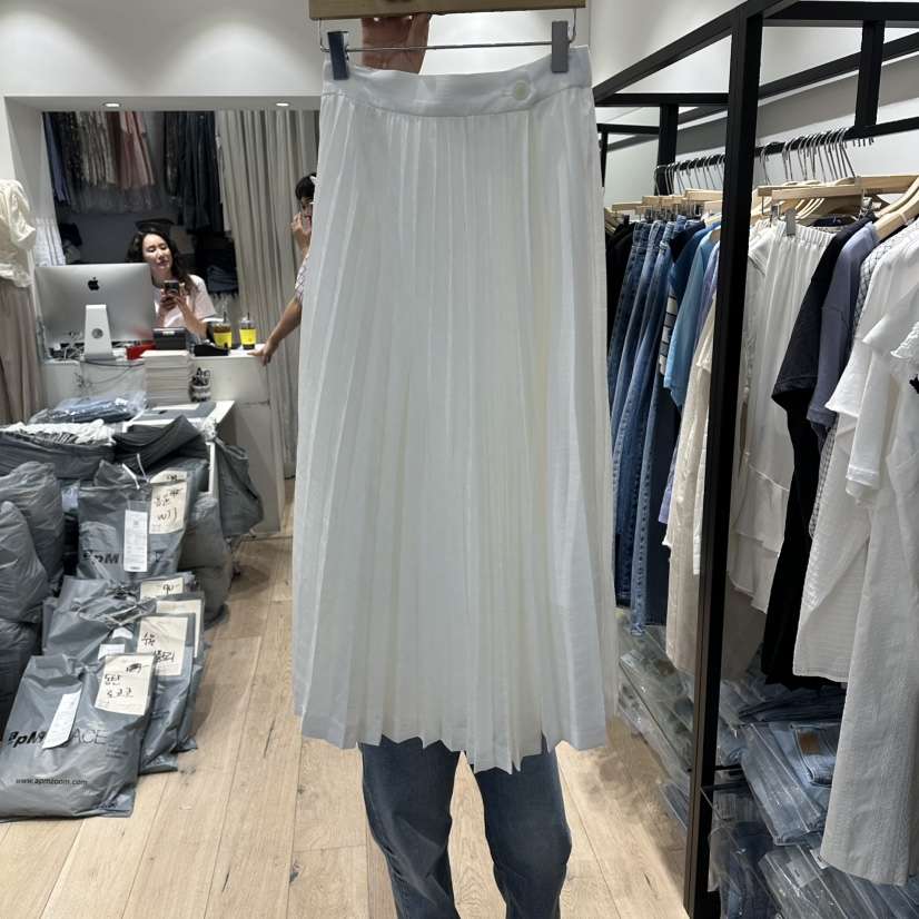 BRUNI/RICOTTA韓國直郵實拍女裝新款職業時尚26春夏長裙BRUNI/RICOTTA長裙