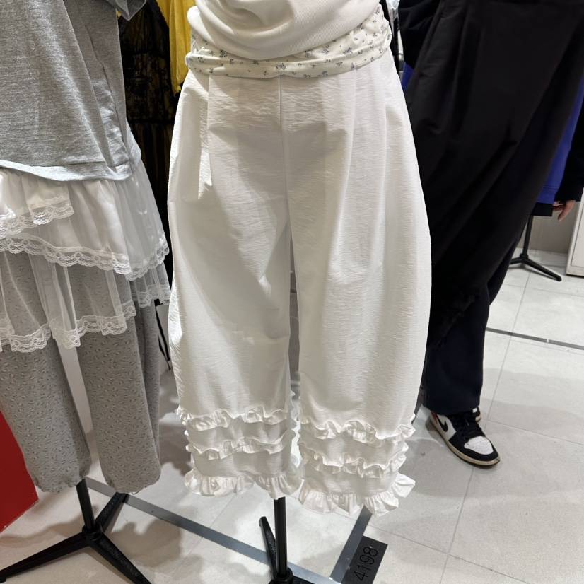 MINI UNNI韓國直郵實拍女士新品26春夏推薦熱賣時尚休閑褲MINI UNNI休閑褲