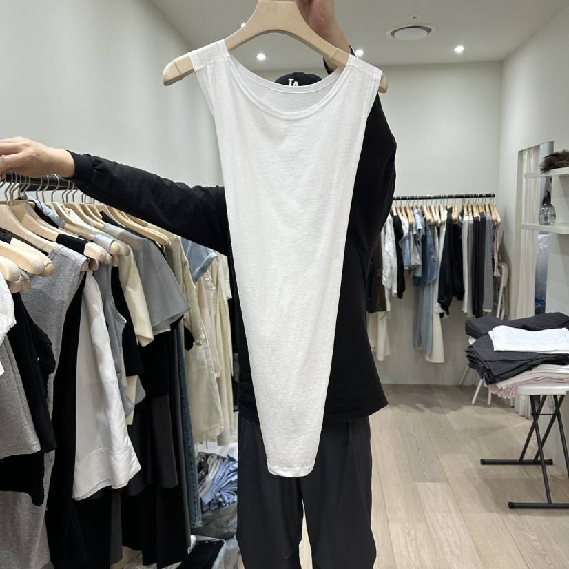 NOTTINGHAM/AVECNOUS/MODEST韓國東大門直郵女裝新款時尚吊帶背心NOTTINGHAM/AVECNOUS/MODEST吊帶/背心