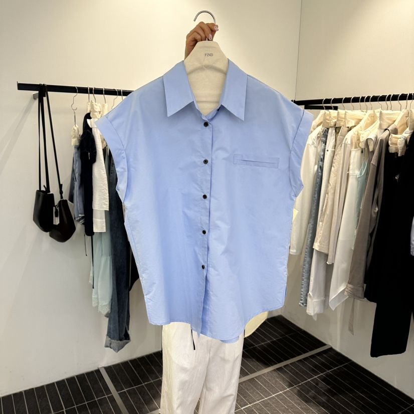 FIND-P韓國東大門代購女裝新品職業26春夏時尚襯衫蕾絲衫FIND-P襯衫/蕾絲衫