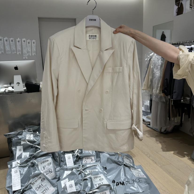 FAVOR-P韓國直郵女裝新款時尚熱賣職業26春夏休閑人氣夾克FAVOR-P夾克