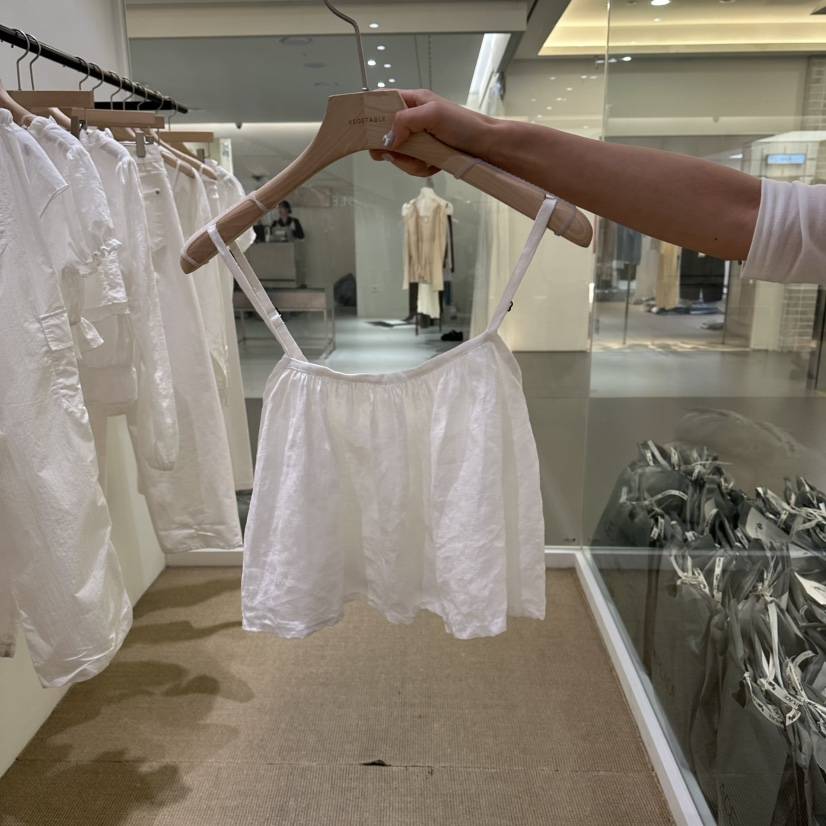 VEGETABLE韓國東大門代購女士新款職業休閑人氣26春夏吊帶背心VEGETABLE吊帶/背心