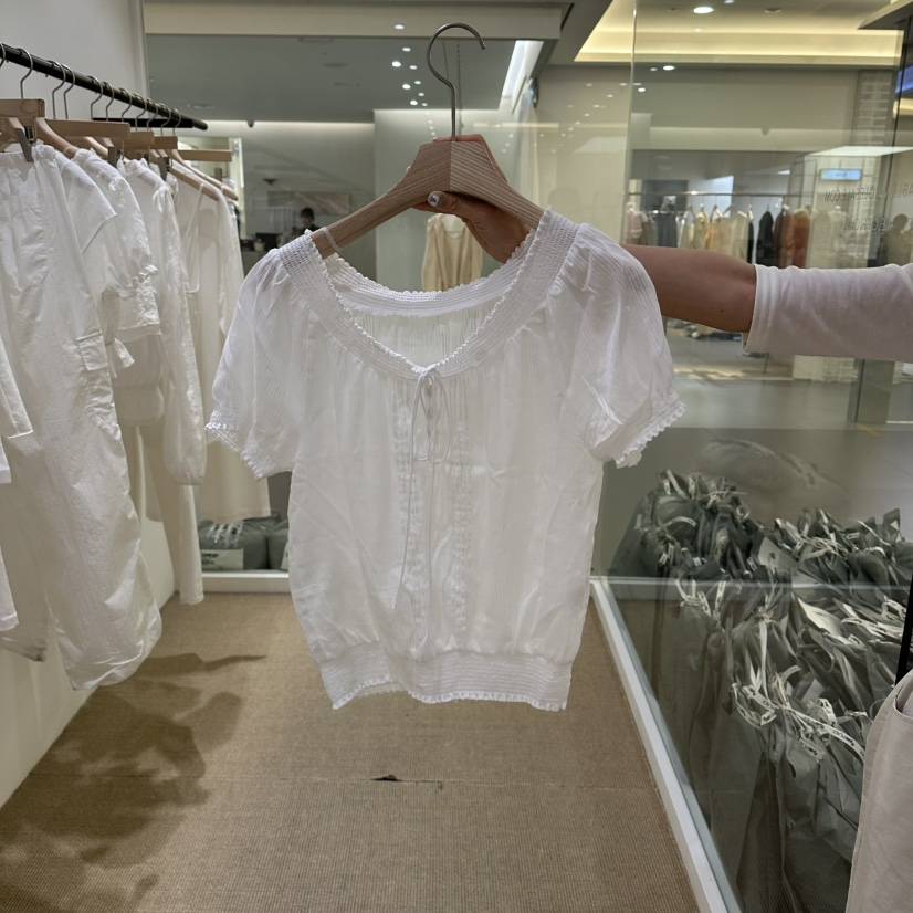 VEGETABLE韓國直郵女裝新品人氣時尚推薦職業熱賣襯衫蕾絲衫VEGETABLE襯衫/蕾絲衫