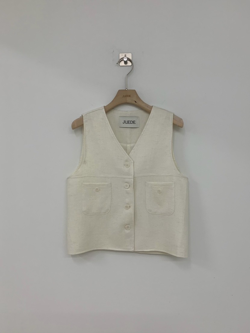 JUEDE東大門代購女士新款時尚26春夏馬甲JUEDE馬甲