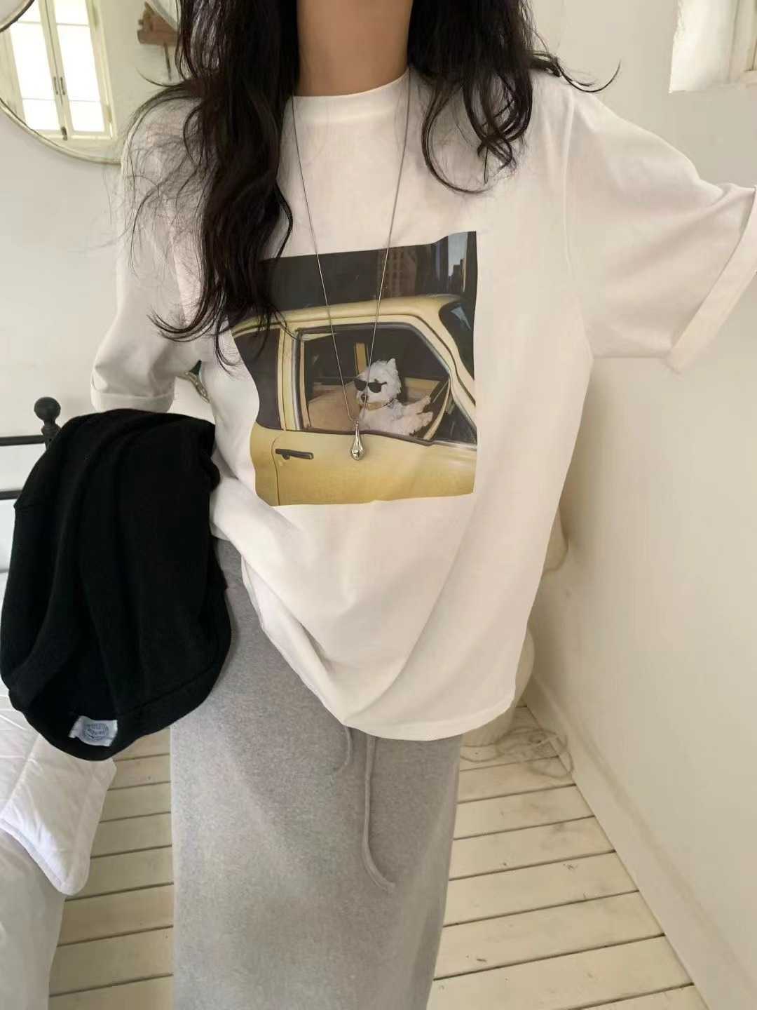 FEVER東大門代購女士新品26春夏時尚真品休閑職業推薦T恤FEVERT恤