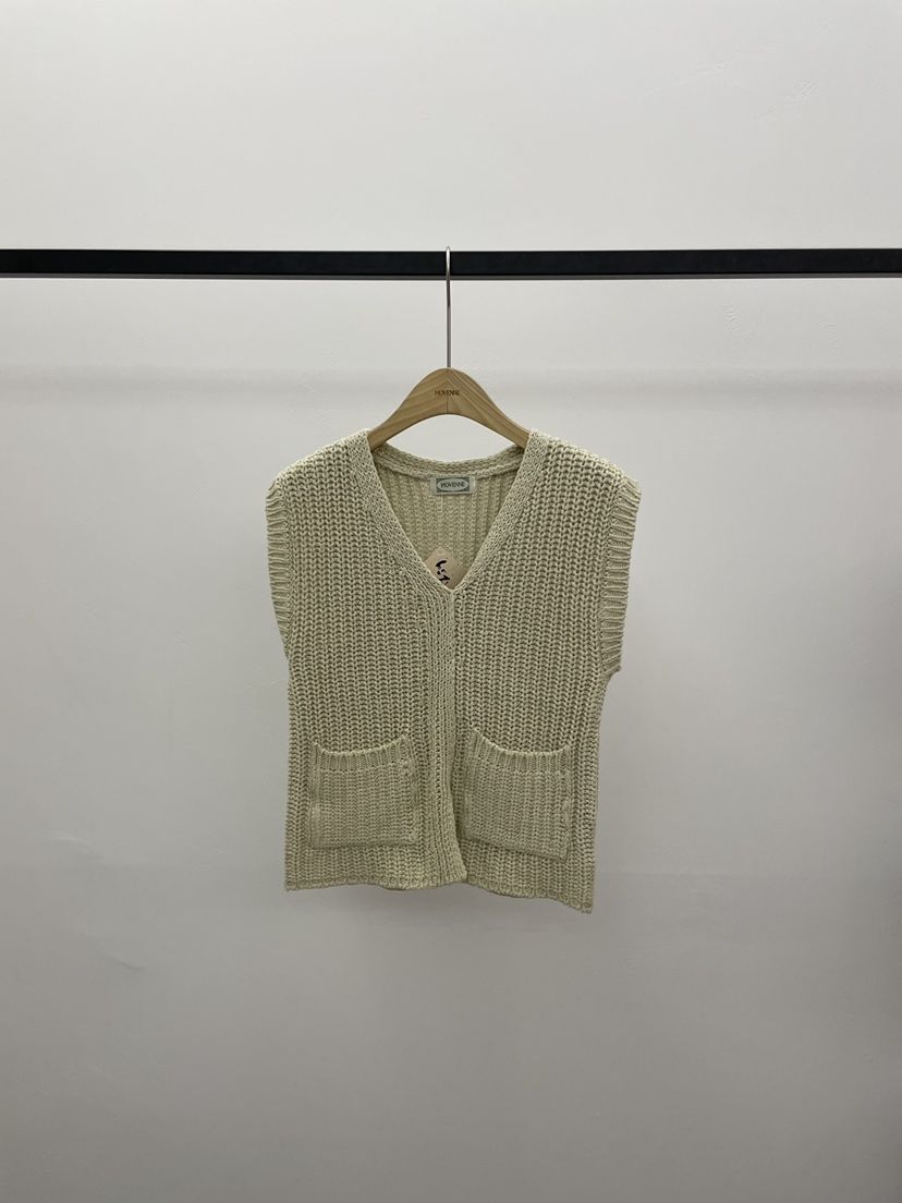 MOVENNE韓國直郵女士新款職業人氣熱賣休閑時尚26春夏馬甲MOVENNE馬甲