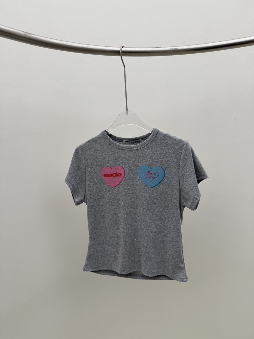 SEOLO韓國直郵女裝新品熱賣推薦職業26春夏休閑真品時尚T恤Seolo seoulT恤