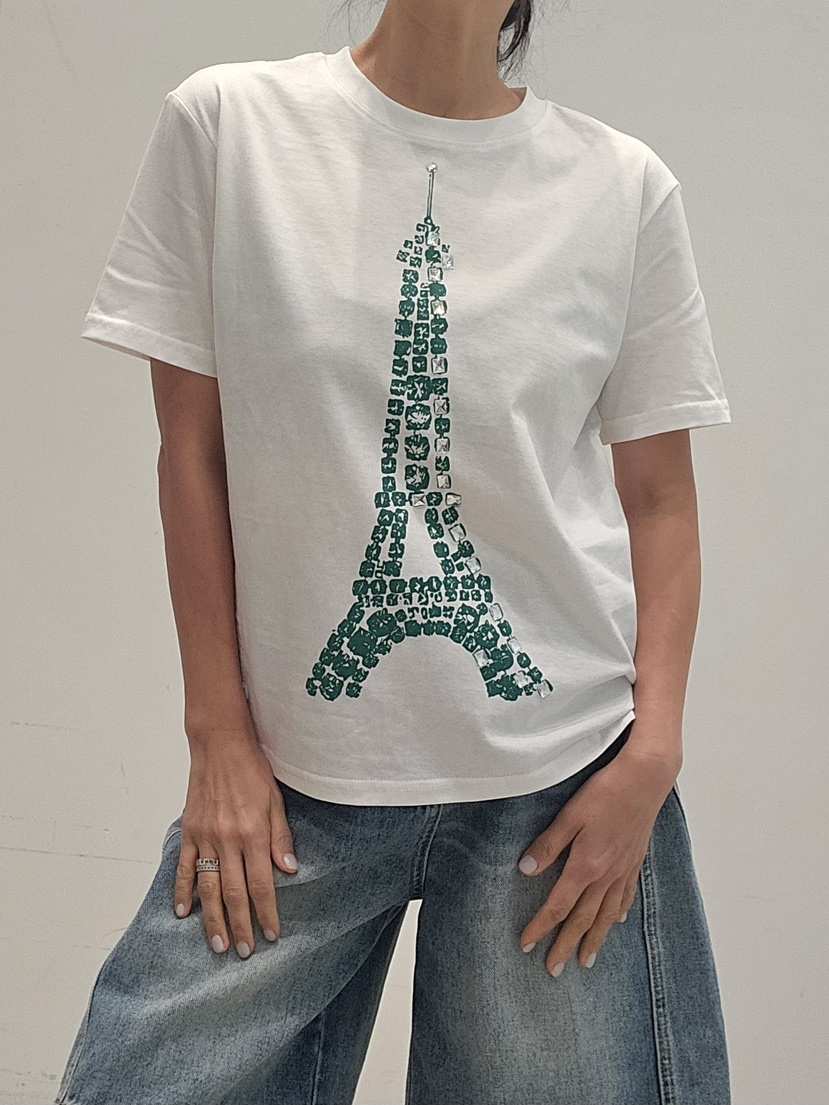 NEOUL韓國直郵實拍女士新品休閑推薦26春夏，26夏季人氣T恤NEOUL/ahin雙領標簽T恤