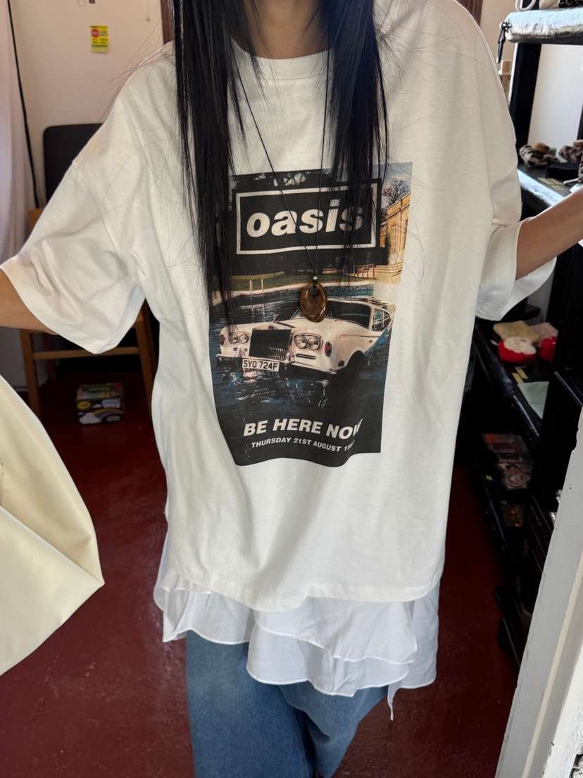 KSUBI韓國直郵女士新款26春夏，26夏季推薦人氣職業時尚T恤BURROW/ARaakieT恤