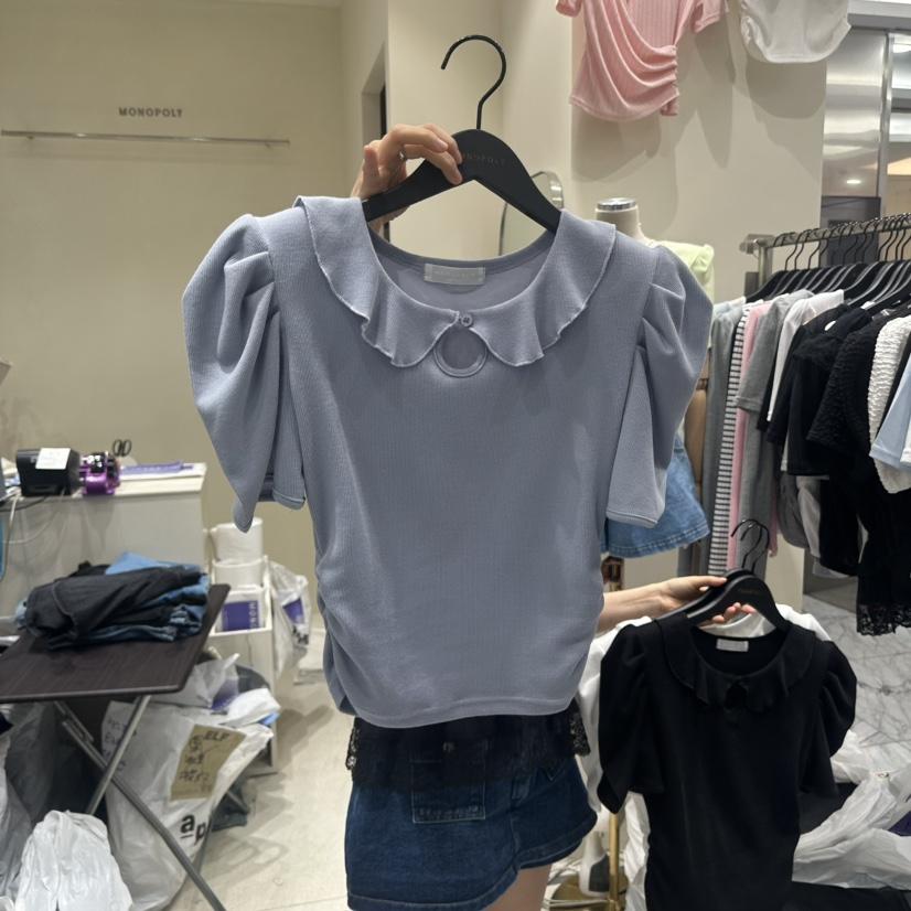 MONOPOLY韓國東大門代購女士新品休閑熱賣職業人氣時尚T恤MONO_POLYT恤