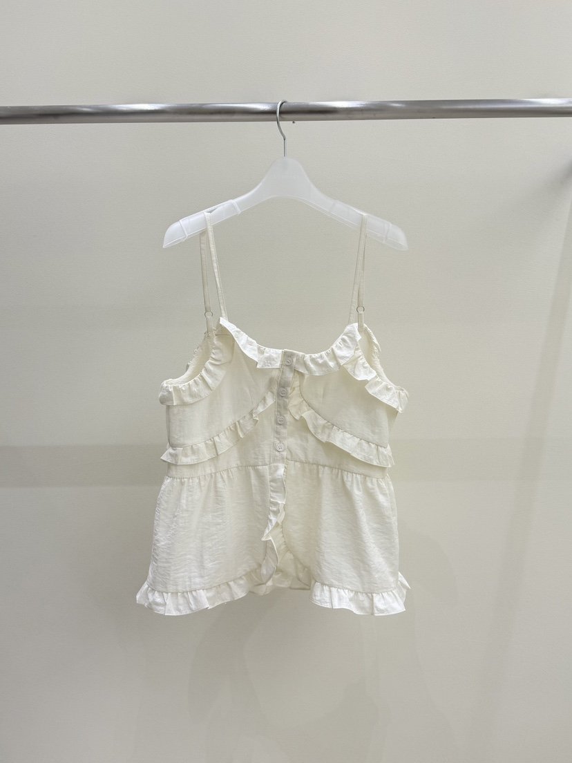 CUPCAKE韓國直郵實拍女士新品休閑熱賣推薦職業26春夏，26夏季吊帶背心CUPCAKE吊帶/背心