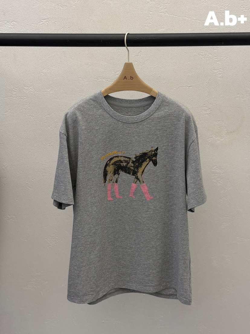 AUTUMN BEIGE PLUS韓國直郵女士新款熱賣職業26春夏，26夏季T恤A.b/AUTUMN BEIGET恤