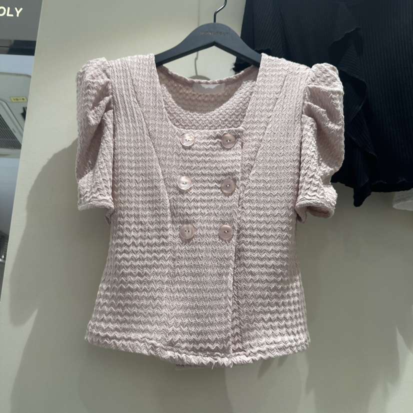 MONOPOLY韓國代購女裝新款熱賣人氣職業時尚休閑襯衫蕾絲衫MONO_POLY襯衫/蕾絲衫