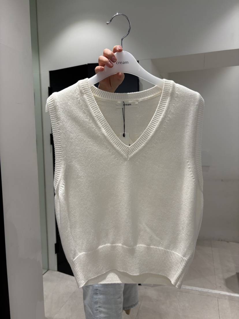 CREAM-P韓國直郵實拍女裝新款人氣職業時尚推薦吊帶背心CREAM-P吊帶/背心