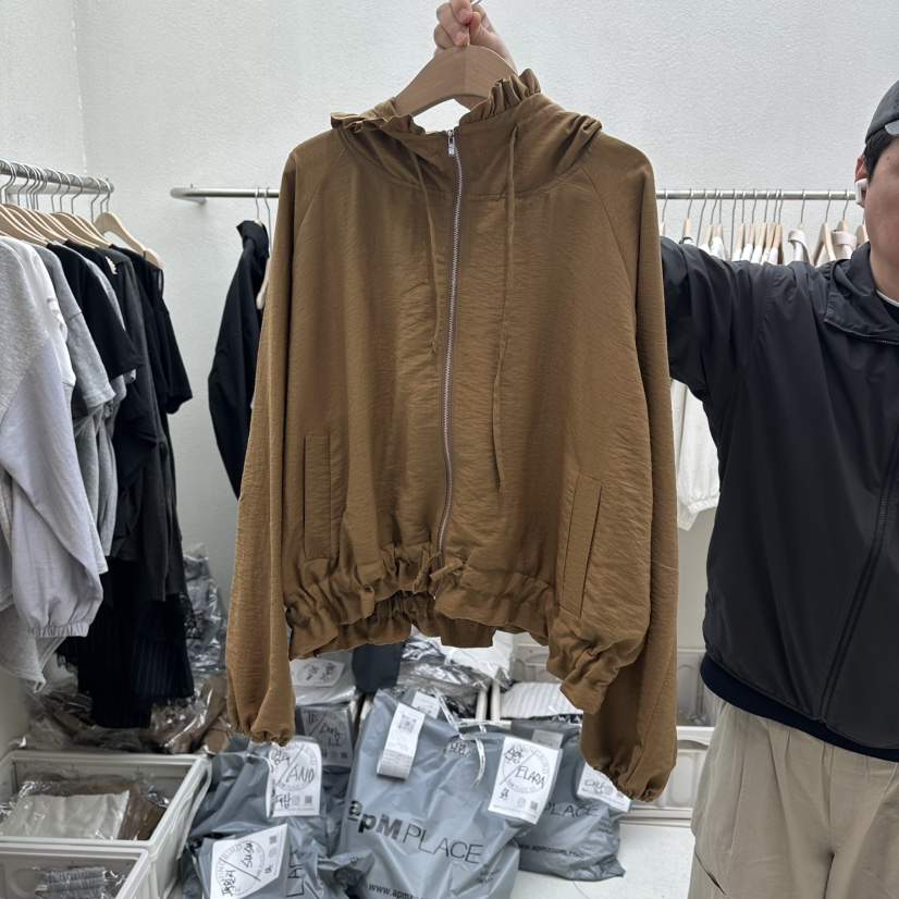 HUMMING BIRD韓國直郵女裝新品人氣26春夏，26夏季夾克亞麻HUMMING BIRD夾克