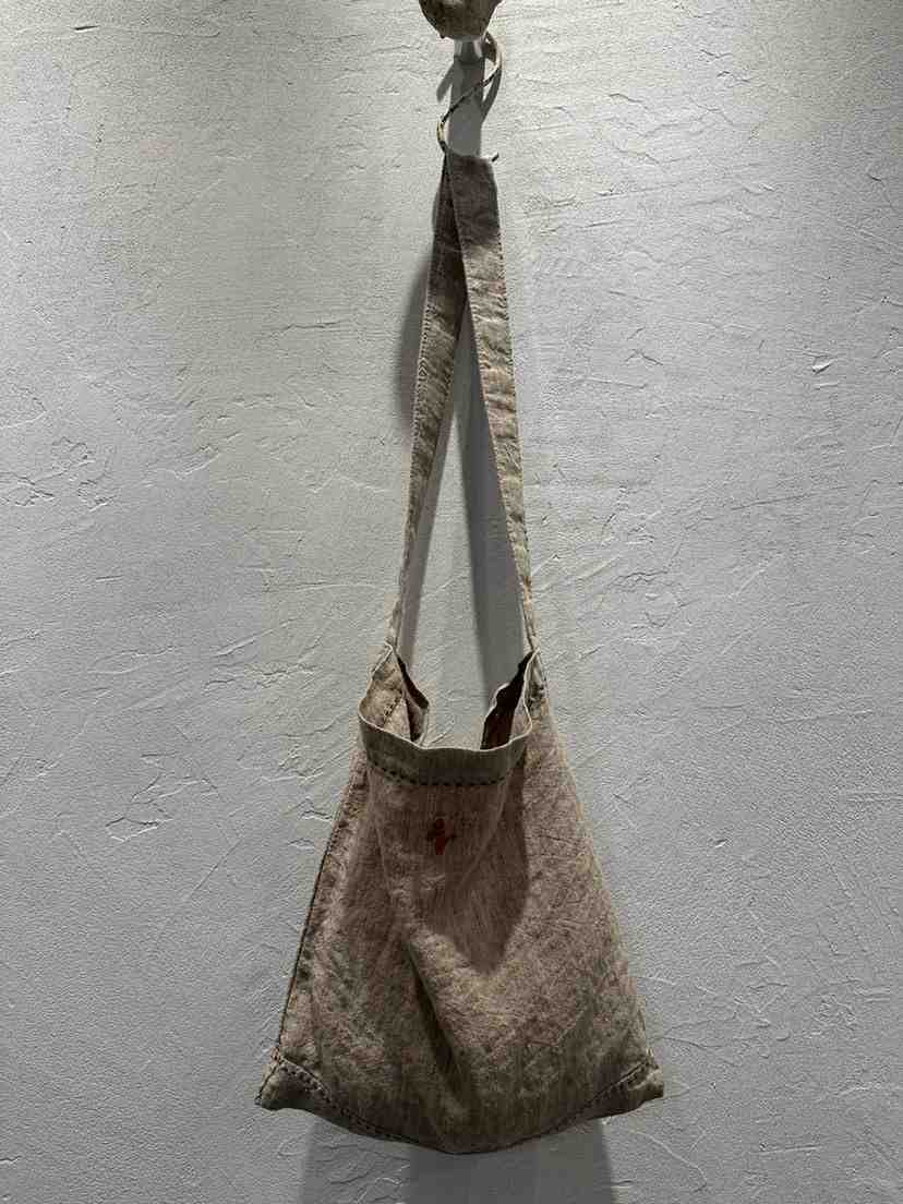 AT NOTE韓國東大門直郵女士新品推薦人氣單肩斜跨包亞麻AT NOTE單肩/斜跨包