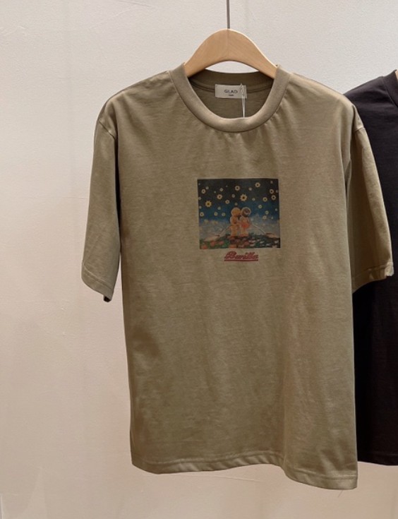 GLAD SOME韓國直郵實拍女士新品時尚休閑職業熱賣人氣T恤GLAD SOMET恤