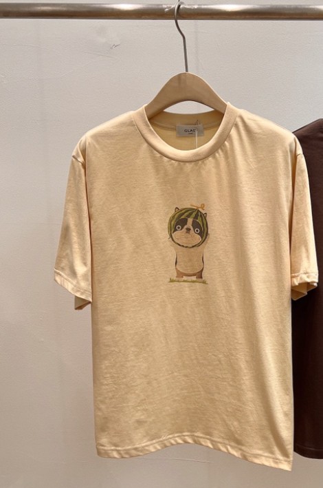 GLAD SOME韓國直郵實拍女裝新品時尚休閑26春夏，26夏季T恤GLAD SOMET恤