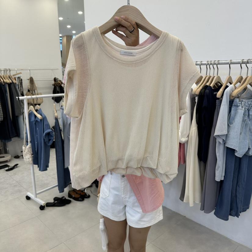 FUNNY POWDER韓國代購女裝新款推薦時尚職業人氣26春夏，26夏季針織衫THE FUNNY針織衫