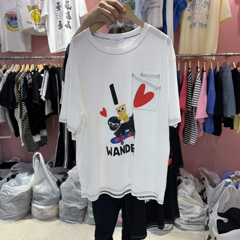 K STORY韓國東大門代購女裝新款職業時尚26春夏，26夏季T恤K STORYT恤