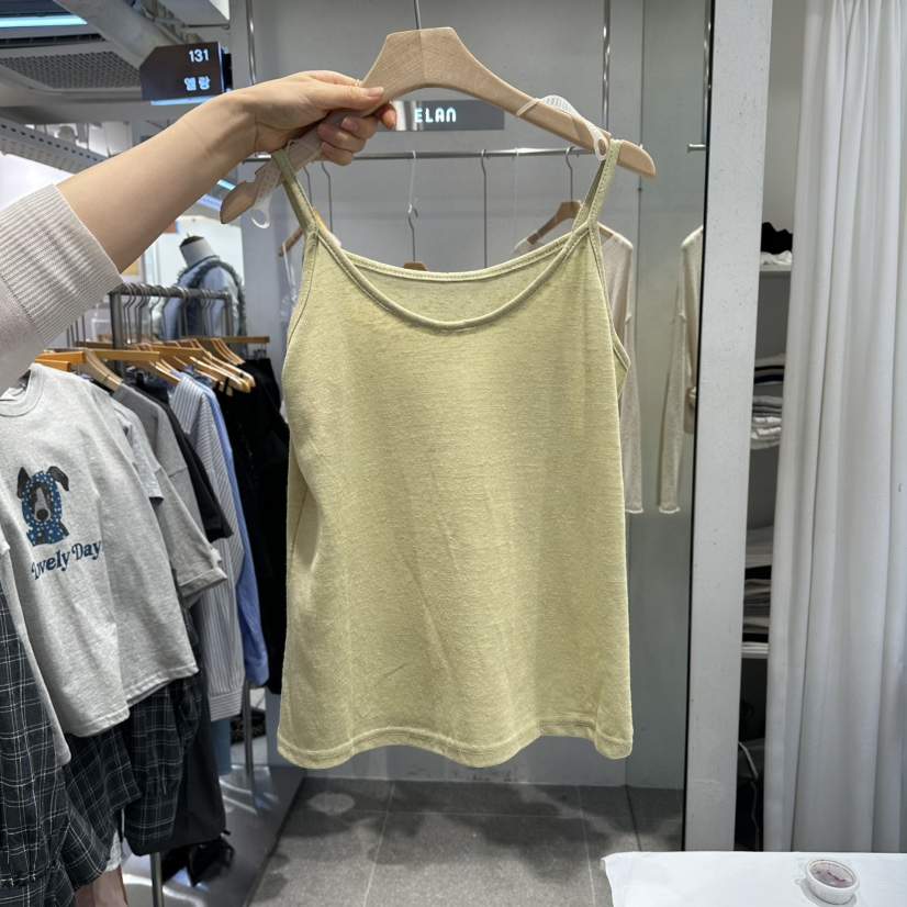 ELAN韓國東大門代購女士新款職業26春夏，26夏季吊帶背心ELAN吊帶/背心