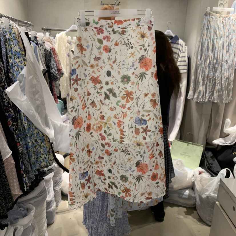 LOGROAD東大門代購女士新款真品26春夏推薦熱賣半身裙中短裙LOG ROAD半身裙/中短裙